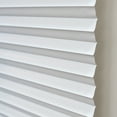 thumbnail image 5 of Achim 1-2-3 Indoor Cordless White Vinyl Room Darkening Window Pleated Shade, 75" L x 36" W, 5 of 6