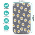 thumbnail image 5 of Washable Rubber Daisy Cute Floral Dish Drying Mats for Kitchen Counter Home Large Coffee Bar Pad Accessories and Decor for Utensils Stemware 19.5''x12'', 5 of 7