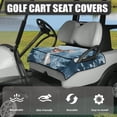 thumbnail image 3 of Whosucclay Little Deer Elastic Golf Cart Seat Cover Anti-Slip for Yamaha EZGO Club Car Icon, Breathable Golf Cart Seat Cover Blanket Towel Accessories, 3 of 7