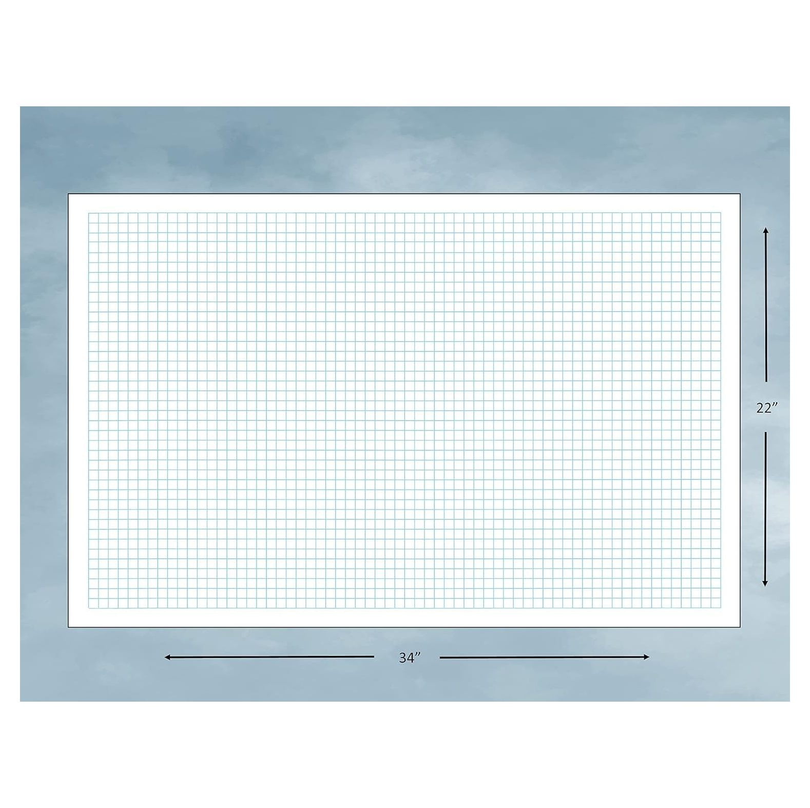 BIG 22x34 Large Laminated Reusable Grid Graph Paper for Designs and Projects with Pen - Walmart.com big-22x34-large-laminated-reusable-grid-graph-paper-for-designs-and-projects-with-pen-walmart-com