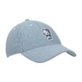 thumbnail image 3 of Hello Kitty Embroidered Character Women's Denim Unstructured Baseball Cap, 3 of 7