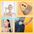 thumbnail image 5 of OPALESQUE 6 Pack Mini Foldable Mirror Hair Brushes Round Portable Folding Pocket Hair Brush Comb Compact Travel Size Massage Comb for Girls Women, 5 of 6