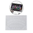 thumbnail image 3 of jifeng Planchette Divination Board Mold Jewelry Making Ouija Resin Molds Rectangle, 3 of 9