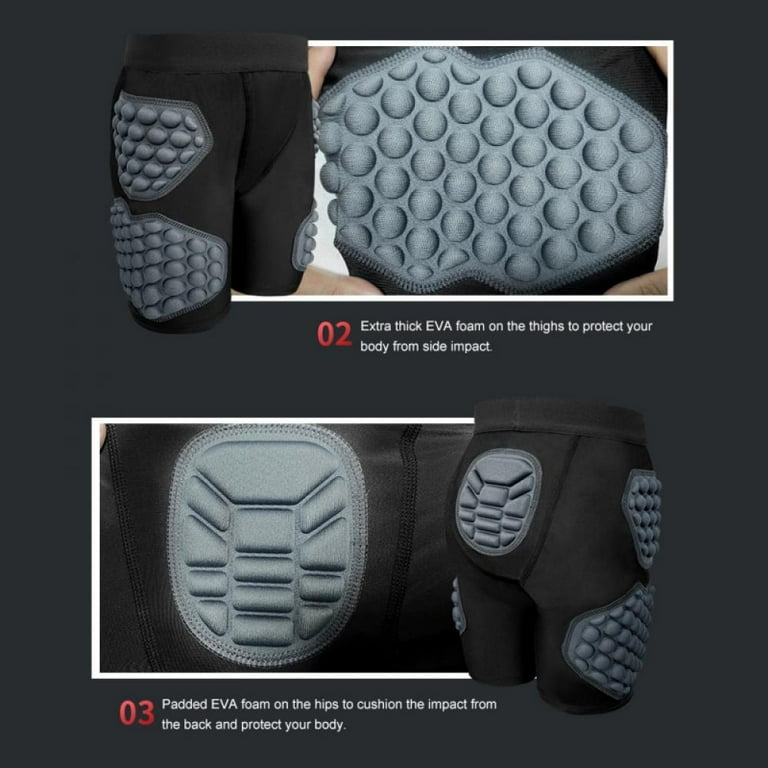 Protective Gear Padded Compression Shorts Basketball Women's