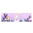 thumbnail image 1 of Nappe de Table de Pâques Drapeau Lapin Œuf Décoration de Table Nappe Isolée Décoration de Table de Pâques, 1 of 6