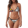 thumbnail image 1 of Balery American Bald Eagle Pijama Estampado Bikini de Dos Piezas para Mujer - Conjunto de Bikini Ajustable Sexy y Cómodo para Playa, 1 of 6