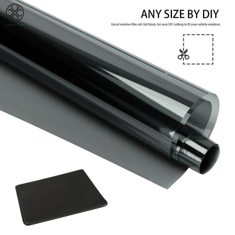 Silver Uncut Roll Window Tint Film 35% VLT Car Home Office Glass Car  Accessories