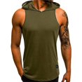 thumbnail image 3 of Sweat à Capuche Cool pour Homme Sans Manches Muscle Bodybuilding T-shirt M-2XL, 3 of 5