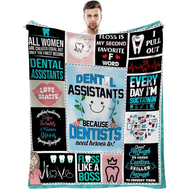 Printed Blanket Double Layer Nap Office Blanket Flannel Home Fluffy Sofa Blanket