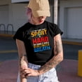 thumbnail image 2 of If You Think Your Sport Is Hard, Try Doing It While Holding Your Breath - Swimmer Athlete, Military Green T-Shirt, Small, 2 of 5