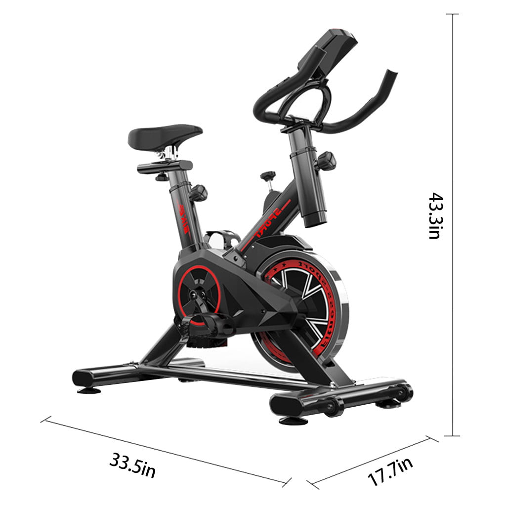 Details about   Cycle Stationary Exercise Bike Cardio Indoor Cycling Bicycle Trainer 300KG 
