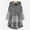 Gray, variant on OKBOP Sweater for Women,Women Cozy Long Sleeve Color Block Fleece Hooded Fuzzy Asymmetrical Hem Zipper Pokets Teddy Bear Winter Coat Womens Cardigan