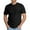 Black, variant on Maean Men Big and Tall Shirts Crew Neck Short Sleeve Baggy Tee Summer Causal Basic Plain T Shirts