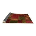 thumbnail image 2 of Ahgly Company Indoor Square Oriental Orange Modern Area Rugs, 3' Square, 2 of 4