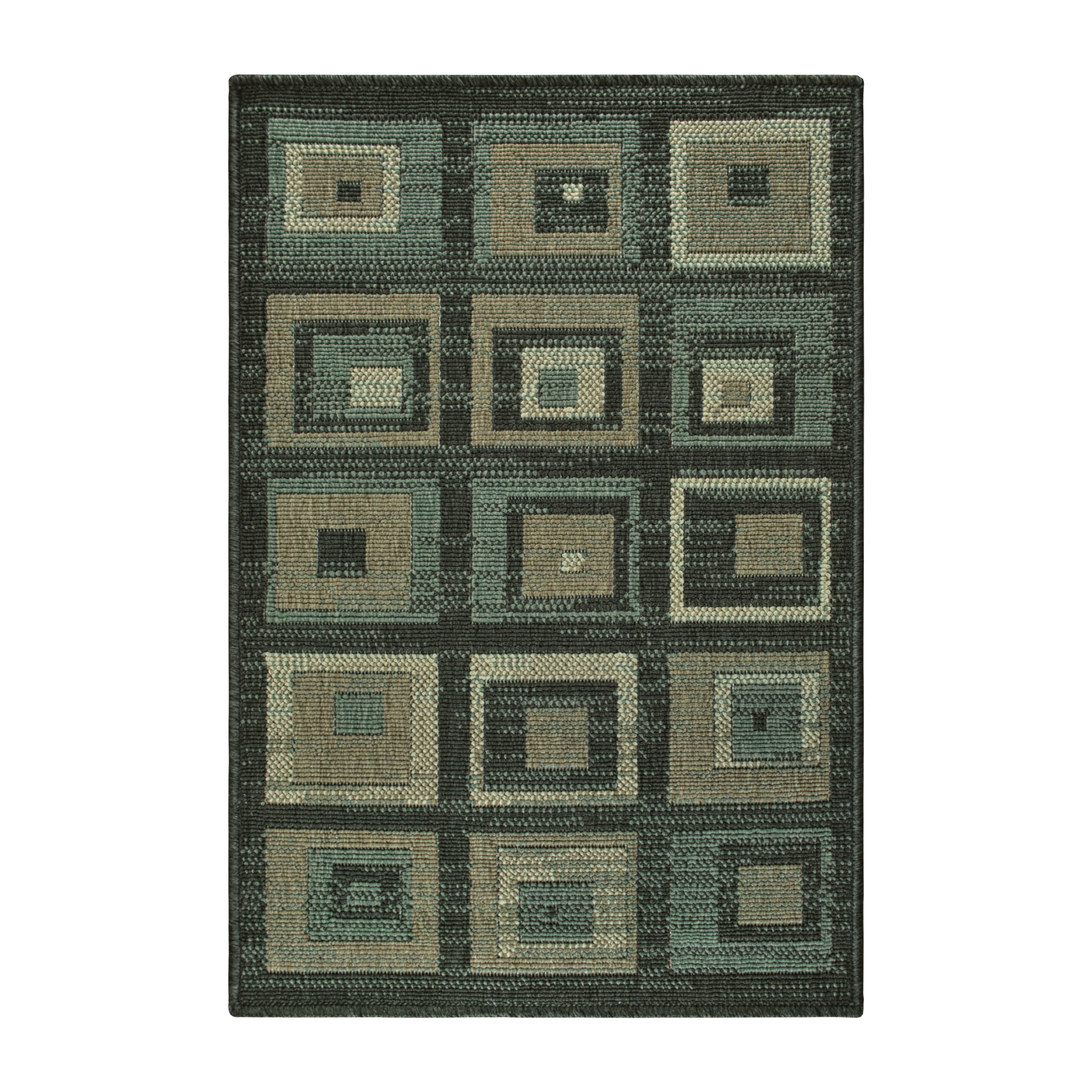 Colorblock Outdoor Rugs BNM Color Block Indoor/ Outdoor Area Rug, 2' x 3', Beige - Walmart.com