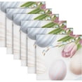 thumbnail image 6 of Coolnut Tulips Flower Cloth Napkins Set of 6,Reusable Washable Polyester Dinner Table Napkins for Kitchen,Dining,Restaurant,Party Decoration, 6 of 7