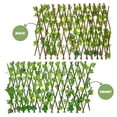 thumbnail image 5 of WEUVEB Expandable Artificial Greenery Fence with Lifelike Faux Leaves for Garden, Yard Privacy and Outdoor Decoration, 5 of 8