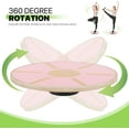 thumbnail image 5 of YEXJ Wooden Wobble Balance Board with 360 Rotation for Stability Training, Versatile Home Gym Exercise Balance Stability Trainer with Non-Slip Surface, 15.5" Diameter, 5 of 10