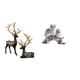 thumbnail image 1 of Estatua de escultura de ciervo,Escultura de ciervo para sala de estar con luz de resina.,Figuras de búho,Figuras de búho,animales artificiales,artesanías,decoración del hogar,Figura en, 1 of 8