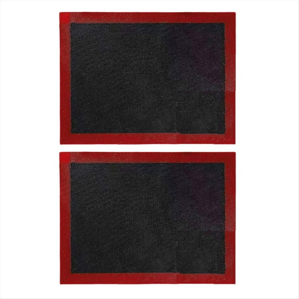 Alfombrillas para Hornear, Alfombrillas Transpirables para Hornear, Alfombrillas para Pan y Galletas, Utensilios de Cocina para Horno Microondas y Horno A Alta Temperatura