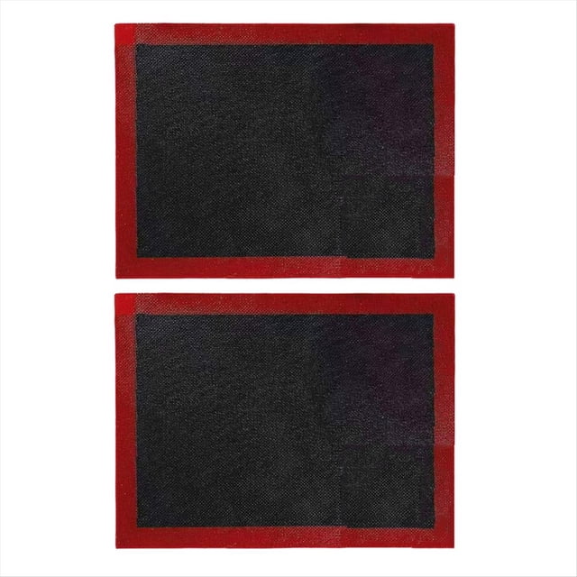 Alfombrillas para Hornear, Alfombrillas Transpirables para Hornear, Alfombrillas para Pan y Galletas, Utensilios de Cocina para Horno Microondas y Horno A Alta Temperatura