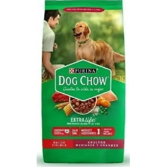 Comida para Mascotas Dog Chow Adulto Razas M/G 25 Kg