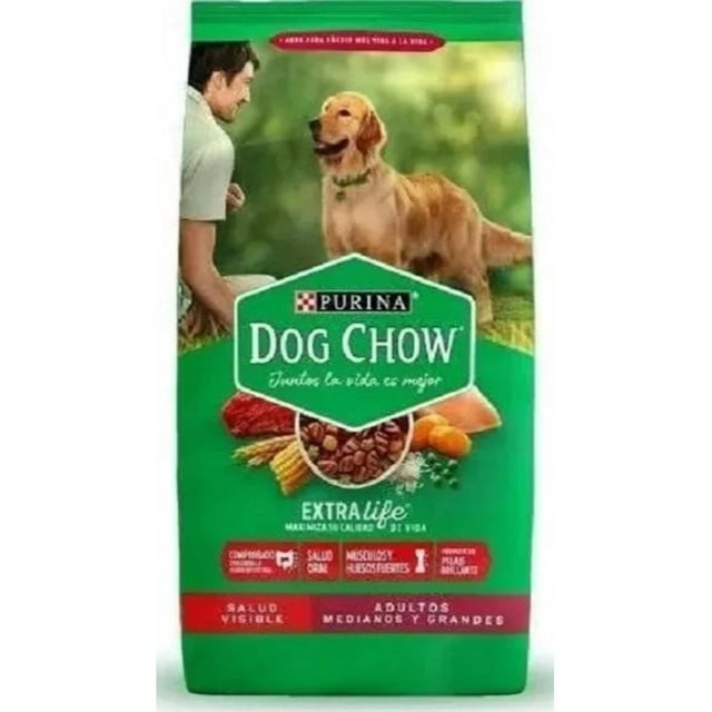 Comida para Mascotas Dog Chow Adulto Razas M/G 25 Kg