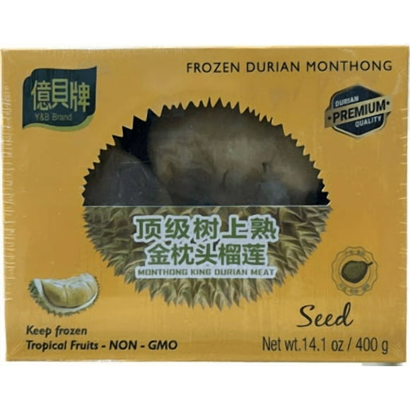 Frozen Durian Meat with Seed, Frozen Durian Meat with Seed
