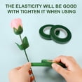 thumbnail image 3 of 4 Rollos de Cinta Floral YONGSHENG Verde Oscuro para Envolver Tallos de Ramo y Decoraciones, 3 of 4