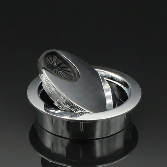 50Mm/60Mm/80Mm Computer Metal Grommet Desk Table Cable Tidy Outlet Wire Cover