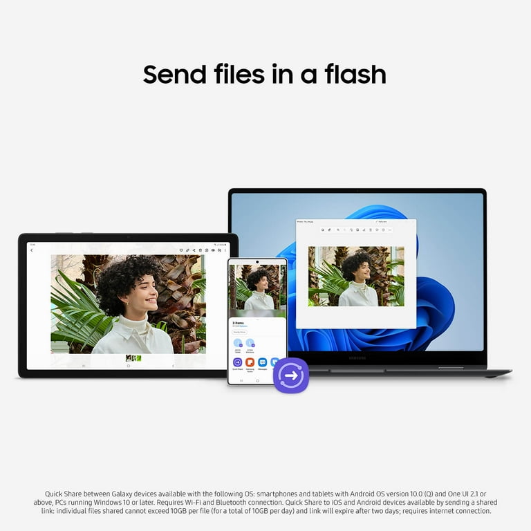 Samsung Galaxy Tab A11+ Widescreen Tablet, 128GB, Android 16