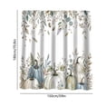 thumbnail image 3 of Halloween Shower Curtain Vintage Fall 70.9x59.1in Polyester Waterproof & Quick Dry for Bathroom Bathtub Home Apartment by MPOISVA, 3 of 6
