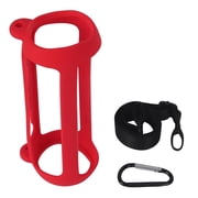Flip 6 Speaker Case,Silicone Travel Protective Case for Flip 6 Speaker with Shoulder Strap,for Outdoor Audio Portable Shockproof Cover,Drop Protection Sleeve