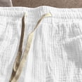 thumbnail image 7 of 9" Mens Swim Trunks Hawaiian Drawstring Elastic Waist Summer Beach Short Pants with Pockets Fathers Gift, 7 of 7