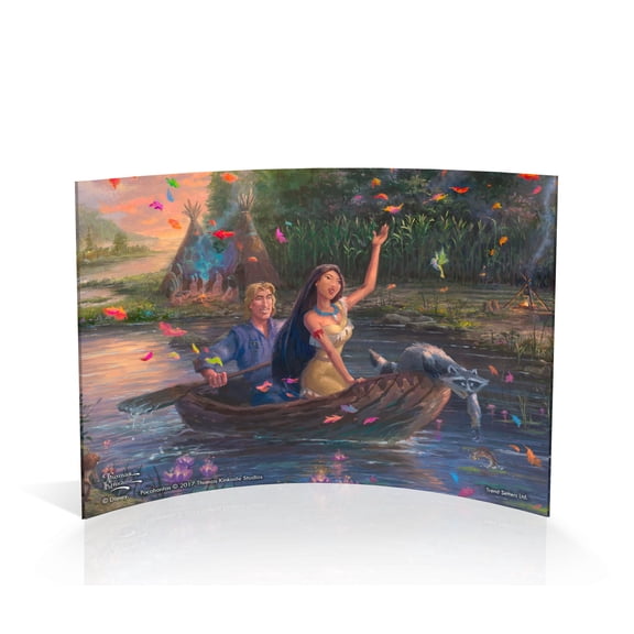 Disney (Pocahontas) 7" x 5" Curved Acrylic Print ACP0705CUR336