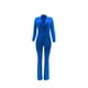 thumbnail image 5 of SAYOO Office Lady Traje de 2 piezas Slim Fit Color sólido Mujeres Blazer y conjunto de pantalones de trabajo para ropa casual Fiesta de negocios SAYOO  Moda, 5 of 8