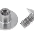 thumbnail image 3 of licencia trasera de 6 piezas Tornillo de libro Tech licencia trasera de material acero inoxidable Pernos Ala Sharpla Tornillo de libro de buceo, 3 of 8