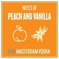 thumbnail image 5 of New Amsterdam Peach Flavored Vodka, 750ml Glass Bottle, 5 of 8
