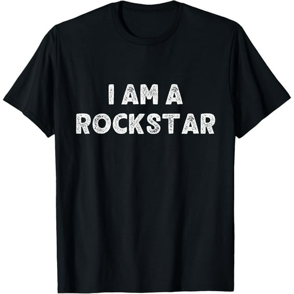 I Am A Rockstar Halloween I'm Simple Costume Easy T-Shirt