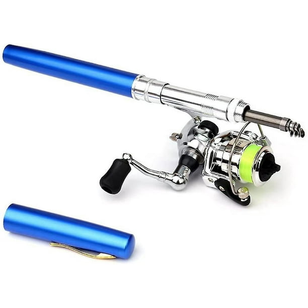 Pen Fishing Rod, 39 Mini Telescopic Fishing Rod And Reel Combo