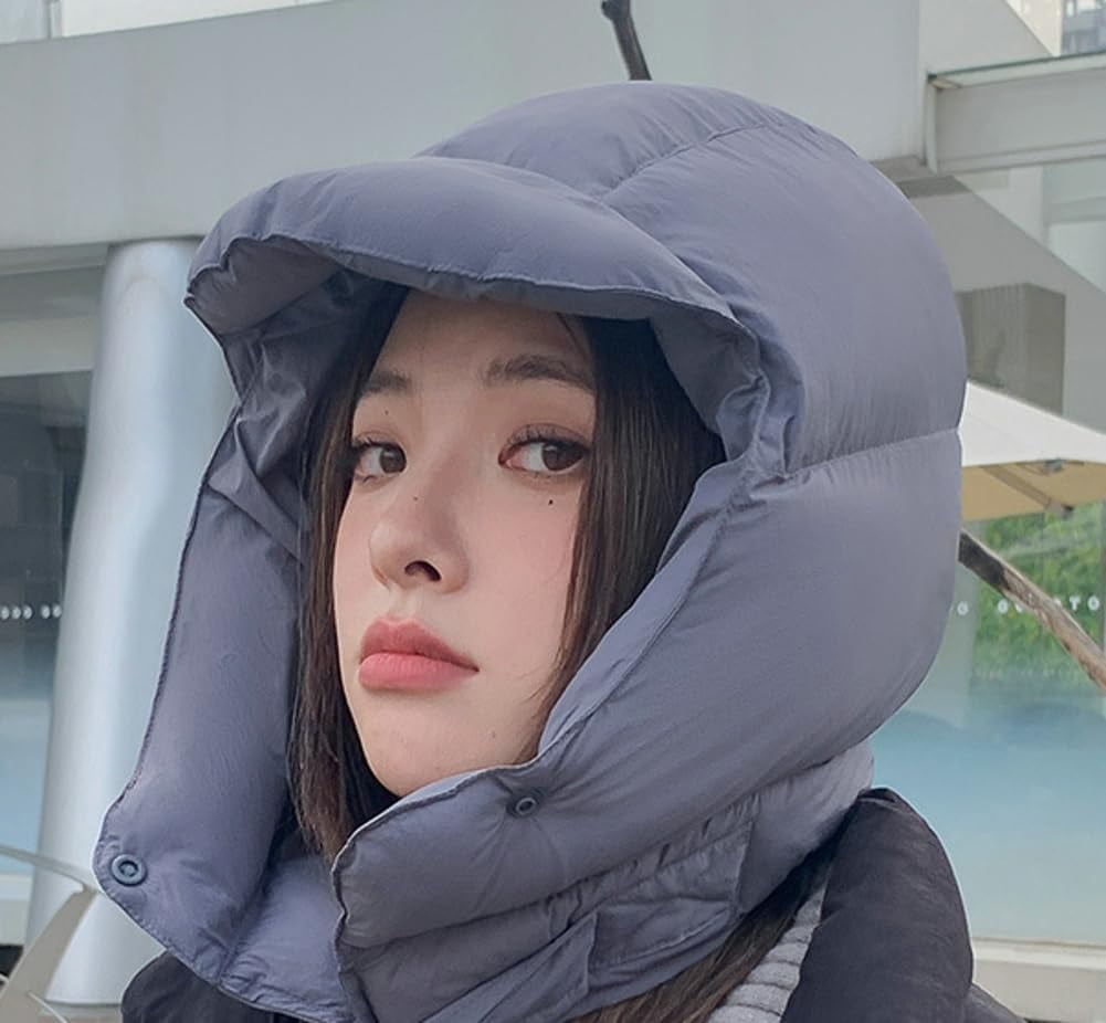 CoCoMangos Winter Balaclava Hood Ski Caps Outdoor Thickened Cold and Warm Beanie Hats Cycling Windproof Lei Feng Hat