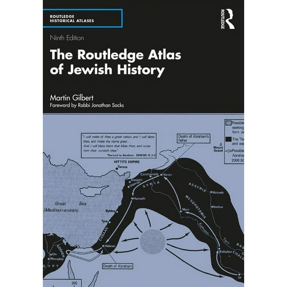Routledge Historical Atlases The Routledge Atlas of Jewish History, (Paperback)