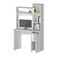 thumbnail image 6 of HomeRoots 39" White Computer Desk, 6 of 8