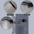 thumbnail image 5 of Boyel Living 22 inch Rain Shower System Wall Mounted Dual-Function with Hand Shower锛孧atte Black, 5 of 9