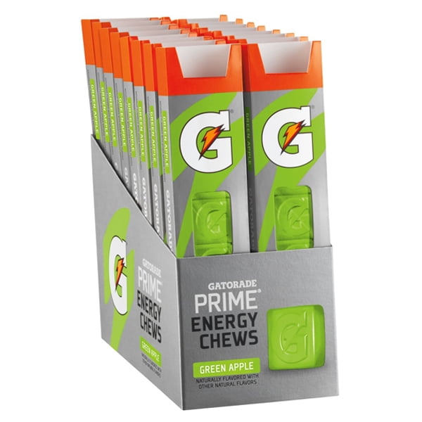 Gatorade Green Apple Prime Energy Chews Pack of 16
