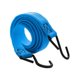 thumbnail image 2 of Correa elástica para bicicleta con ganchos en forma de S, portaequipajes portátil para motocicleta azul, 2 of 9