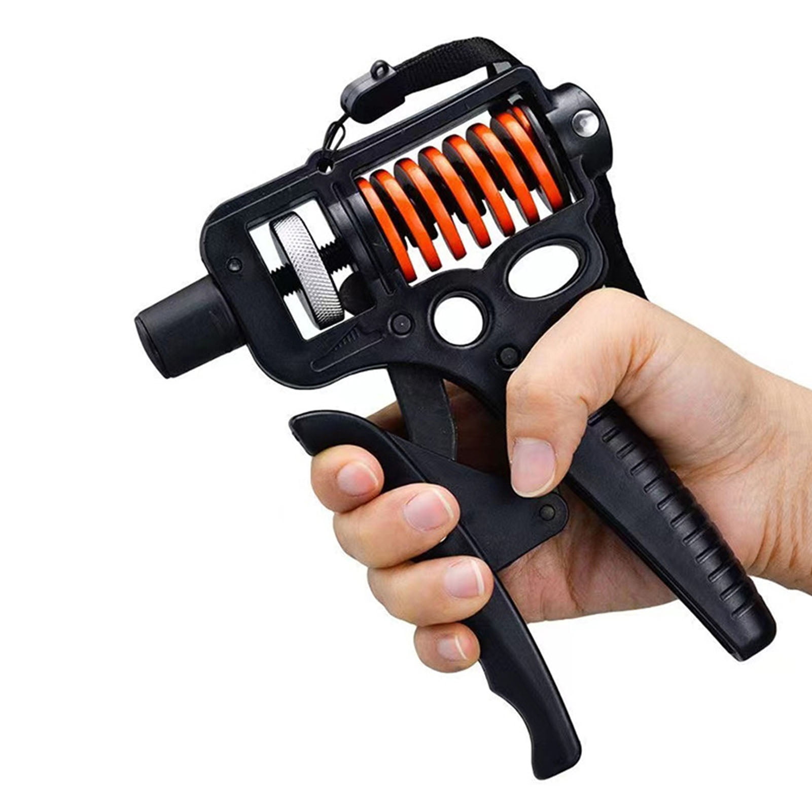 Opolski 1 Pc Adjustable Hand Grip Strength Trainer Durable Handle Non-slip Grip Perfect