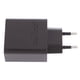 thumbnail image 2 of Adaptador de corriente PD65W, cargador de pared, carga rápida de 3 puertos con cable, bloque de carga, enchufe europeo de 100-240V para teléfono, 2 of 5