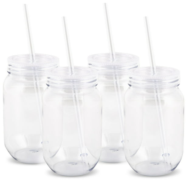 mason jars with handles and plastic lids bulk