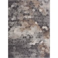 thumbnail image 3 of 5â€™ x 8â€™ Beige Cobblestone Pattern Area Rug, 3 of 9